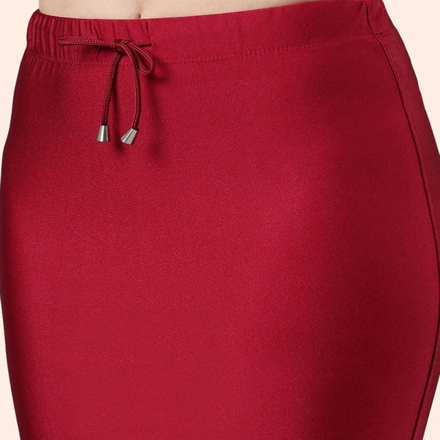 All Day In A Seamless Mermaid Saree Shapewear - Maroon