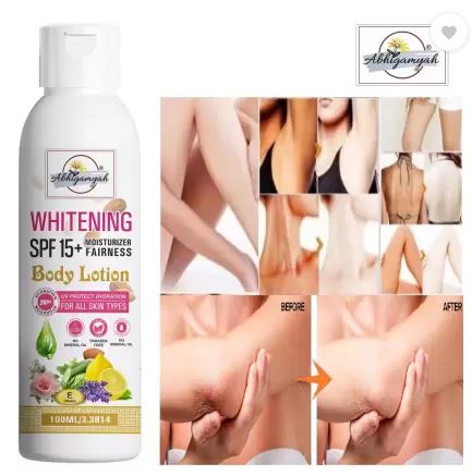 Whitening Body Lotionon SPF15+  Cream (100ml) Pack Of 2